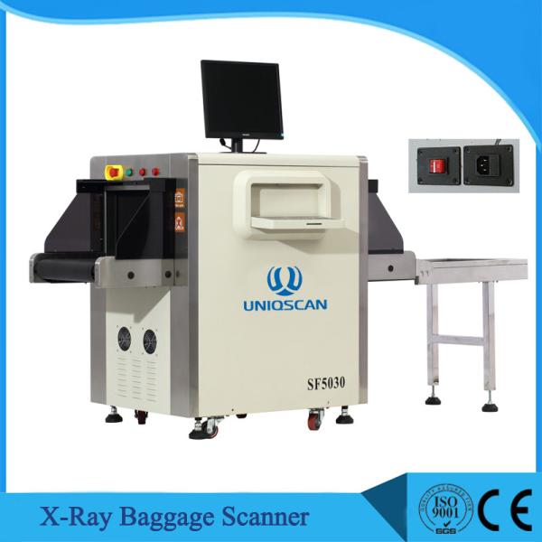 High Load 5030a  X Ray Checked Baggage In Airport Security , Adjustable Conveyor Speed