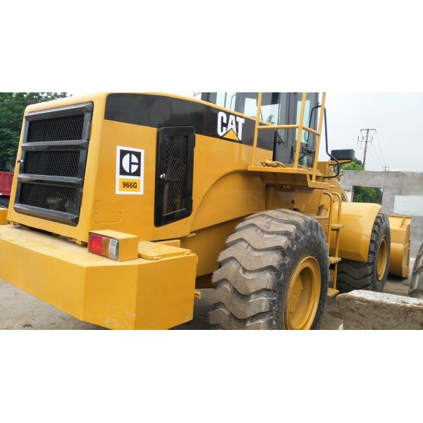 11000 12000 kg Machine Weight Used CAT 966G Wheel Loader with Nabtesco Hydraulic Pump