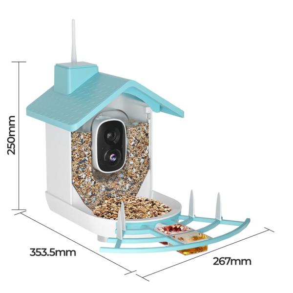 Wireless High Speed Metal Pet Monitoring Cameras Voice Control Waterproof HD Resolution