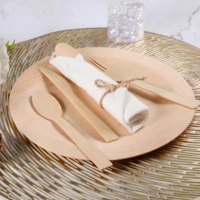 Compostable Biodegradable Travel Reusable Wooden Cutlery Sets Bulk Spoon Knife Fork Birch Disposable Wooden Cutlery