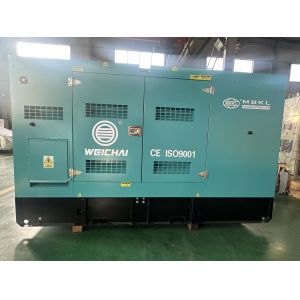 Weichai Silent Diesel Generator Set - 140KVA / 112KW, Heavy-Duty Construction for Prime & Standby Power