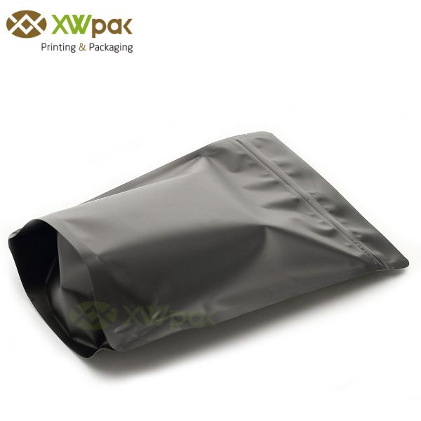Vertical Corners Stock Coffee Storage Packing Bags Various Color With Heat Seal