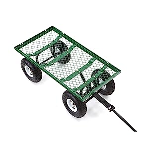 Outdoor Garden Heavy Duty Utility Portable Large Capacity Camping Collapsible Wagon Cart With All-Terrain Wheels