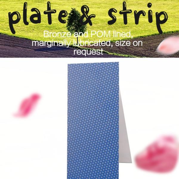 Hydraulic Metal Polymer Composite Material Cylindrical Bushes