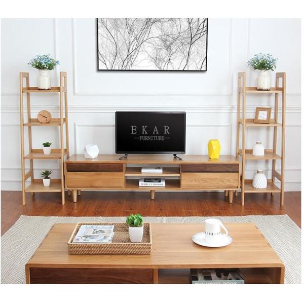 High Quality Wooden Furniture New Model TV Stand TV Showcase Images