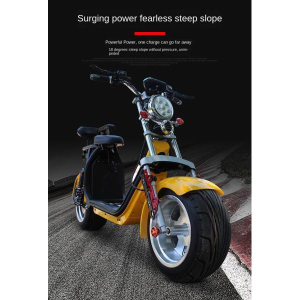 Brushless Controller Electric Two Wheel Waterproof Scooter E Mobility Scooters Made