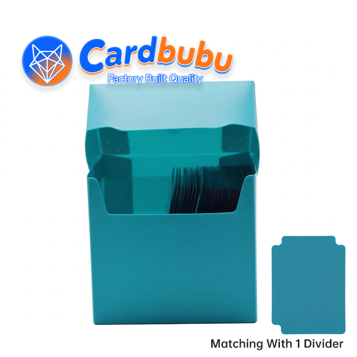 4.25 Inch Plastic Deck Box 160 Cards PT CG Baseball Card Organizer