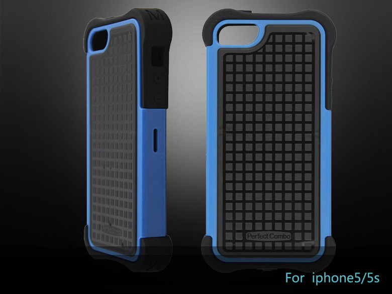 Iphone5/5S PC ,silicon 2in1 design case