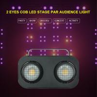 2 yeux 2*90W Dmx512 Contrôle de l'épissage du cob Le spectateur Effets aveugle Lumière de scène