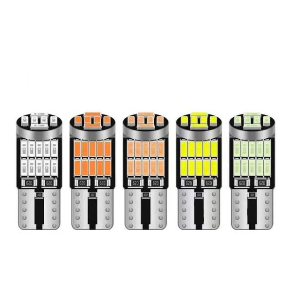 T10 Car LED License Plate Lights 650 Lumens Universal 12V COB Position Lighting