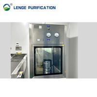500 * 500 * 500 Passer dynamique à travers la boîte en acier inoxydable pour la salle blanche