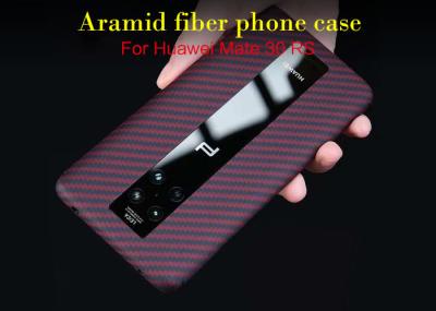 Huawei Mate 30 RS Matte Finish Red Aramid Fiber Phone Case