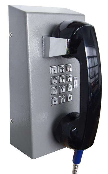 Vandal Proof Prison Telephone With Cold Rolled Steel Housing And Rugged Handset