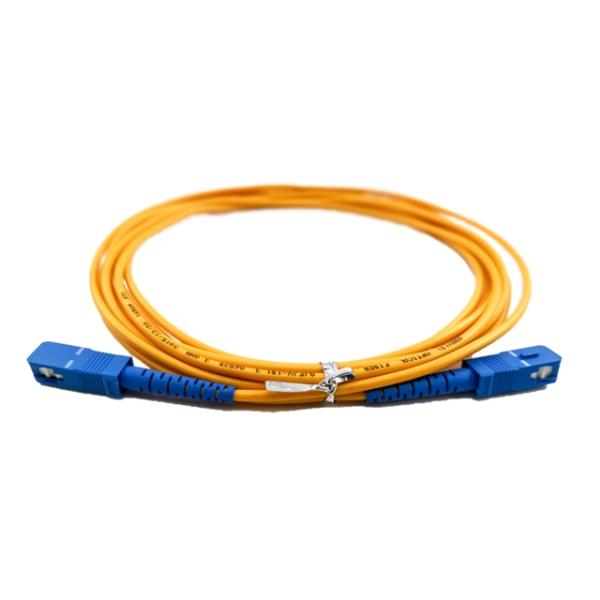 Гибкий провод симплекса 3.0mm режима SC UPC/APC одиночный оптически