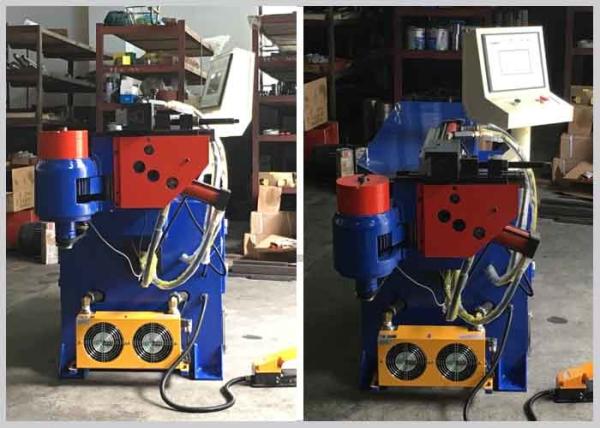 High Performance Cnc Tube Bender , Steel Tube Bender Stable Bend Angle 380v / 440v 4KW