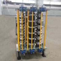 PPGI sertissant par replis courbant des mètres de la machine de rouleaux de panneau de toit 10 - 15/minute