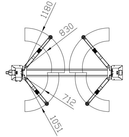 Electrical Lock Release 2 Post Low Ceiling Car Lift 220/230/240 Volts