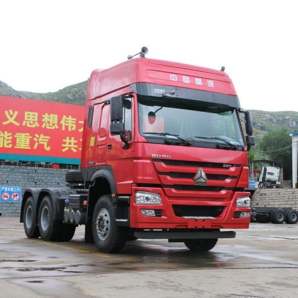 HOWO 6X4 Tractor Truck for Heavy Duty Transport Hydraulic Steering Power Assistance