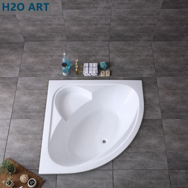 HA10 Corner Drop Simple Acrylic Bathtub with Built-in Design and Affordable Prices