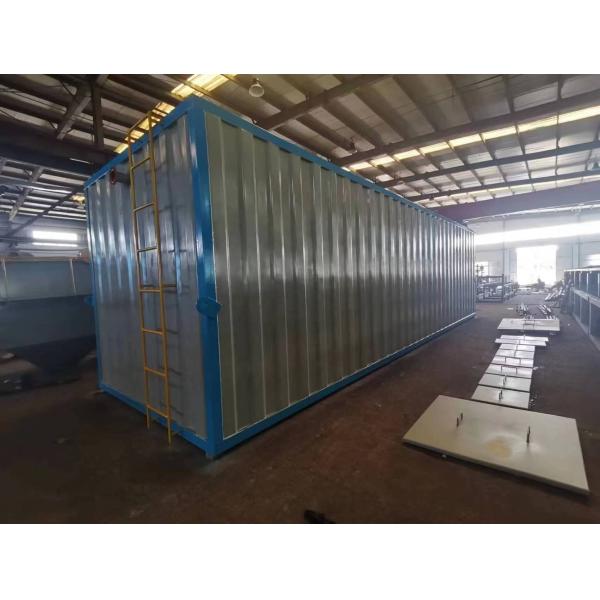 3000L/Hour Underground Integrated Sewage Treatment Plant For Restaurants Food Processing Plants