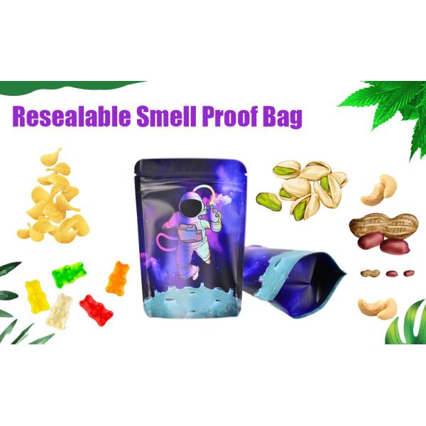 Aluminum Foil Bags, Stand-Up, Resealable, Vacuum Sealable, Leak-Proof Pouch, Mylar Bags, Storage Package