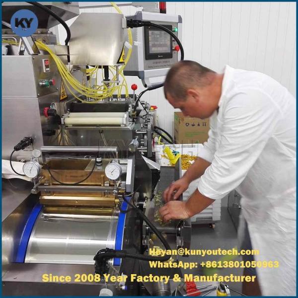 Máquina automática de encapsulación de softgel de 13kw con 12 émbolos