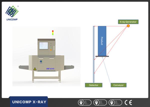 Único feixe Unicomp X Ray Stainless Steel Ball 40-120kV com software
