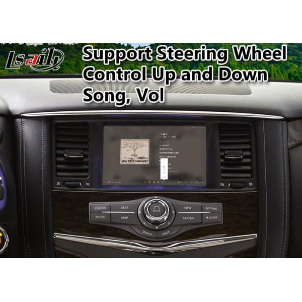 Interface de vídeo multimídia Lsailt 4+64GB Android Carplay para Nissan Armada Patrol Y62