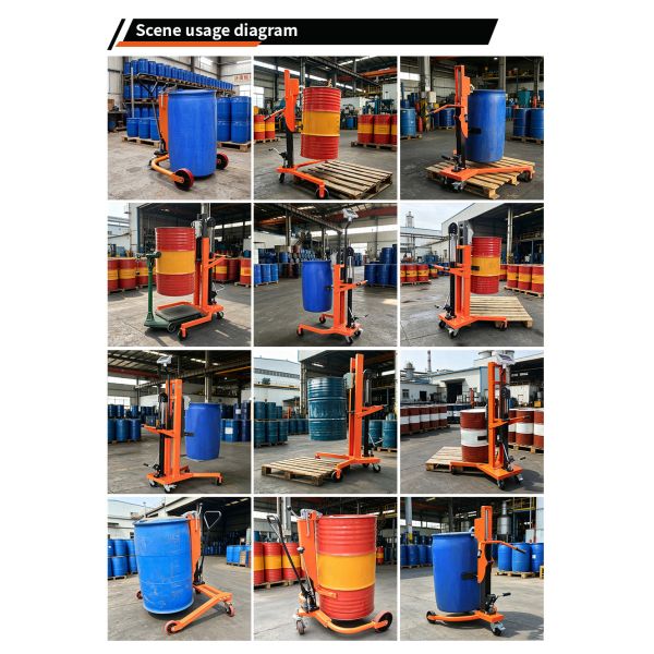 Hydraulic Drum Lift Artisan Distillery And Brewery Transporter
