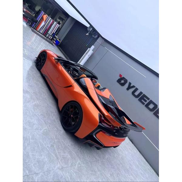 I8 BMW Body Kit Car 2018 - 2019 Carbon Fiber Spoiler Front Bumper Spoiler Wing