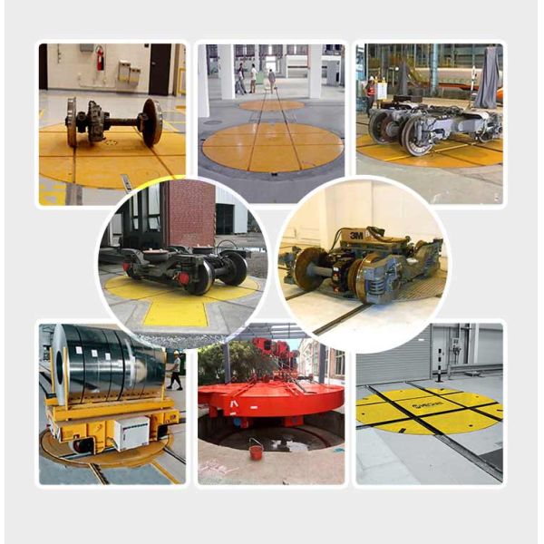 Automatic Control Battery Powered Industrial Turnplate For Conveyor System