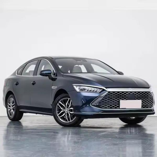 Electric Four-Door Sedan Byd 2024 Qin Plus Dm-I Honor 55km 120km Leading Edition 5 Seats