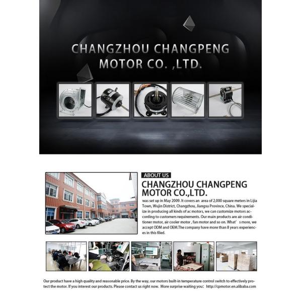 6 вентиляторный двигатель конденсатора кондиционера бега конденсатора вентиляторного двигателя 250W конденсатора поляков