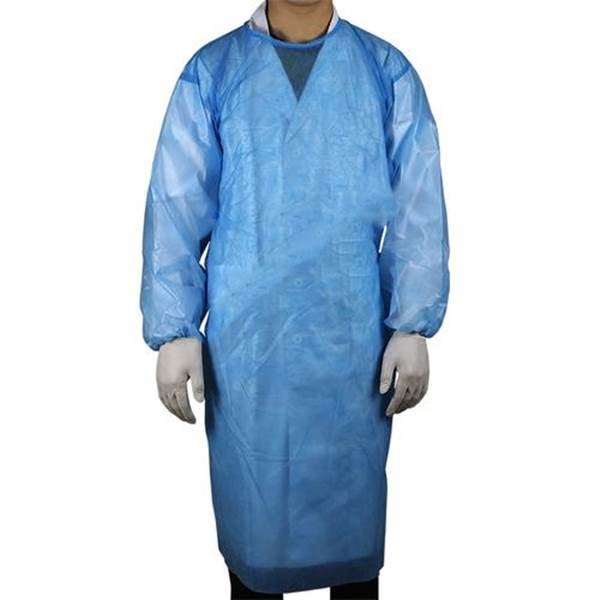 ISO13485 20g/M2 Disposable Scrub Shirt For Patients