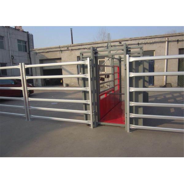 Galvanized Steel Cattle Yard Panels Cattle Rural Yard Fencing With Full Welding