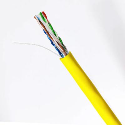 500MHz 23AWG UTP CAT6A Cable PVC Cable 1000FT CMP-LP 0.5A For Network Transfer