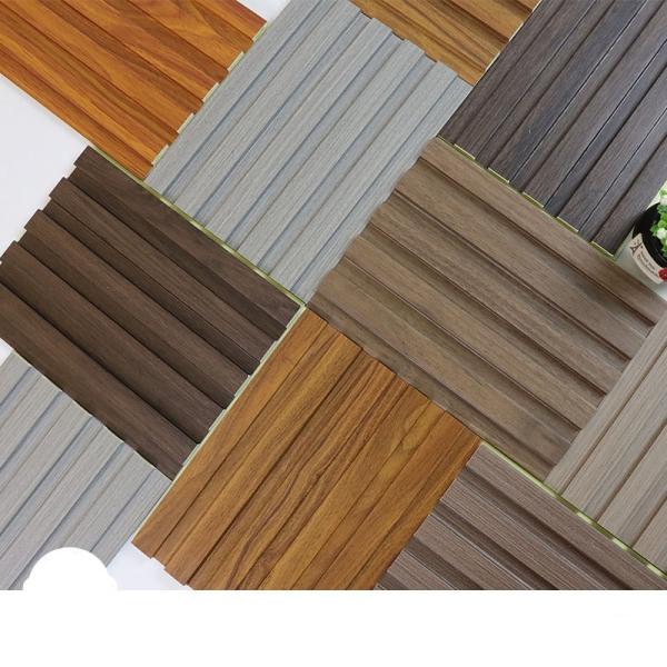 Экологическая дружелюбная внутренняя установка панели стены 159MM*10MM WPC быстрая