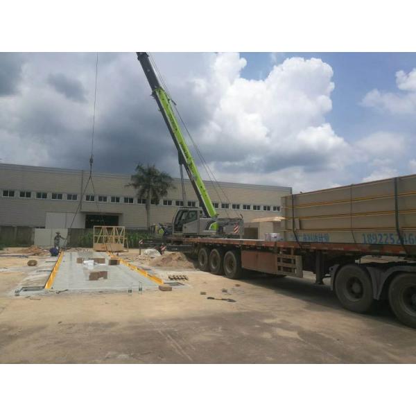 150 Ton Steel Heavy Duty Weighbridge With LED Display Indicator