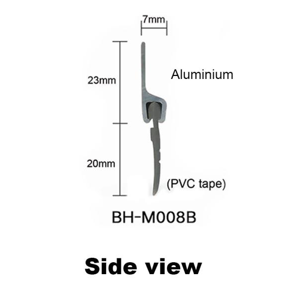 1000mm Length White Door Bottom Seal Strip Prevent Mosquitoes