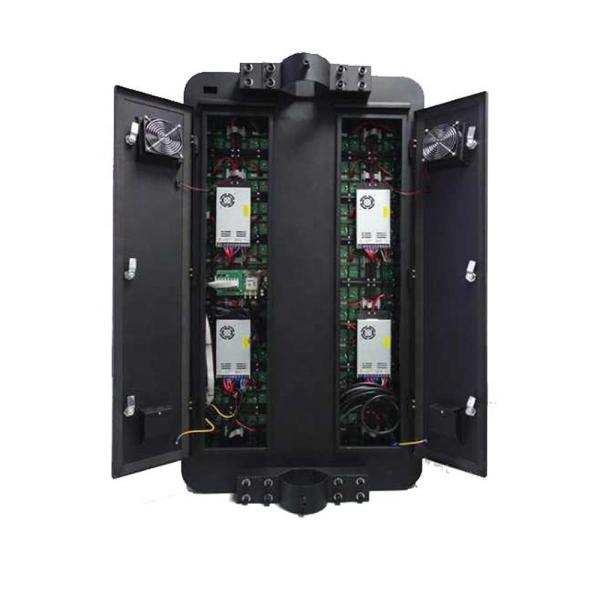 Wifi 3G 4G Supported Pole Led Display , Led Outdoor Advertising Screens