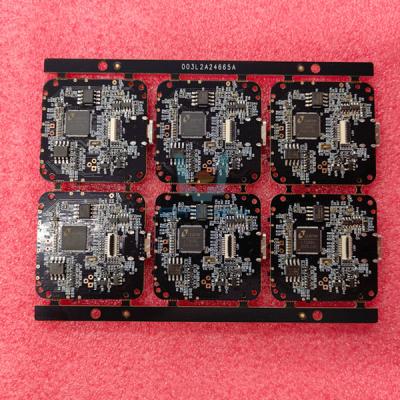 Immersion Tin 1.60mm PCBA Black Solder Mask Medical PCB Assembly with Built in Battery