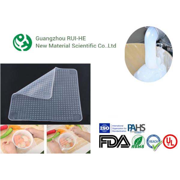 High Rebound Property Easy Mold Silicone Rubber Optical Transparency For Air Pump