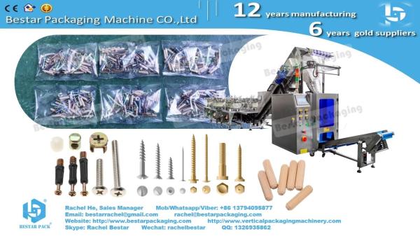 Smart Counting & Packaging Machine with 14 vibrations for Hardware Products