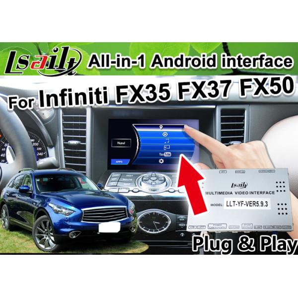 All-in-1 Android Auto Interface for Infiniti FX 35 FX37 FX50 Integration GPS Navigation , apple carplay ,Android auto