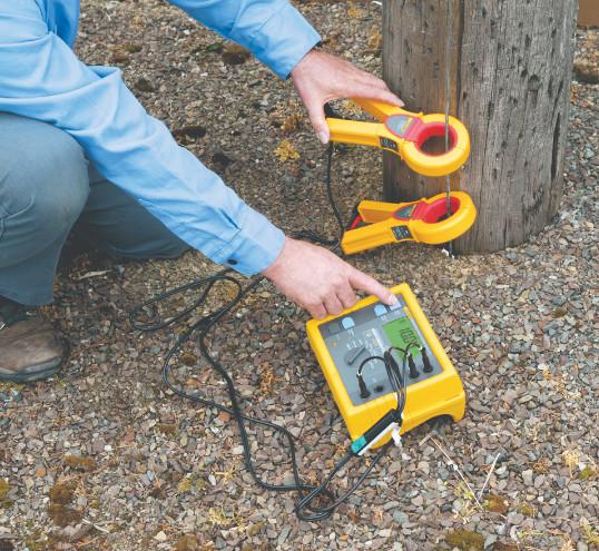 Original y nuevo Fluke 1625-2 KIT Basic Earth Ground Tester Kit Probadores de tierra
