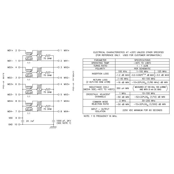JXC0-1015NL Stacked RJ45 MOD JACK 8P8C R/A SHIELDED 2x1 Shielded