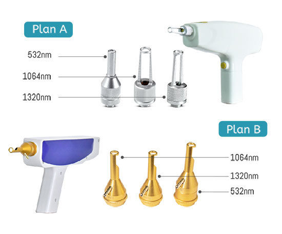 9 In 1 Multifunctional Beauty Machine 1064nm 532nm 1320nm Yag Laser