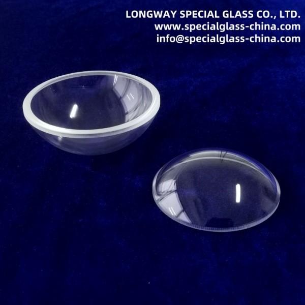 OEM Bk7 JGS1 JGS2 Lentilles de dôme en verre optique pour appareil photo et caméra de surveillance