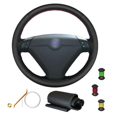 Leather Suede Steering Wheel Cover for Volvo C70 S40 S60 S80 V40 V50 V60 V70 2014 XC60 XC70 XC90