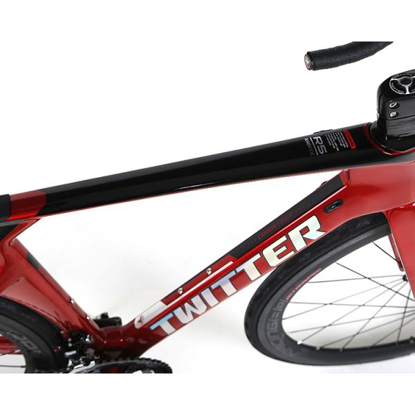 Marco de los 54CM que compite con el ciclo de HandlebarMtb de la fibra de carbono de la bicicleta 60TPI del camino